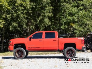 GMC Sierra Side Steps - Power Running Boards - Lighted - Crew Cab - Rough Country (2014-2018) GMC Sierra Side Steps - Power Running Boards - Lighted - Crew Cab - Rough Country (2014-2018)